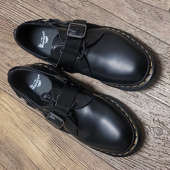 Dr. Martens Shoes - Dr.Martens black low buckles 8